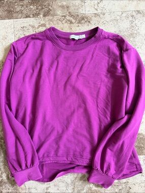 Sincerely Jules Long Sleeve Tee in Bright Magenta